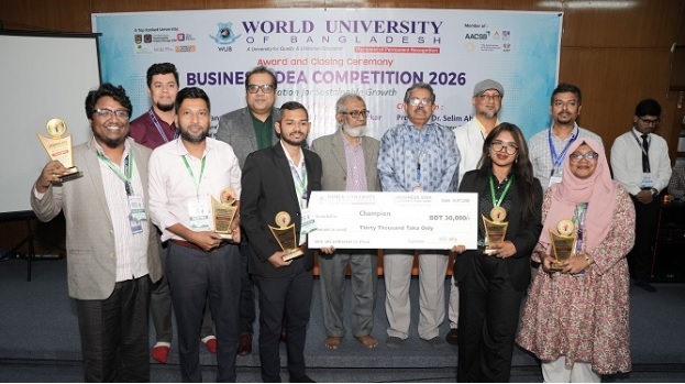 Grand Prize Giving Ceremony at WUB Business Idea Competition 2026