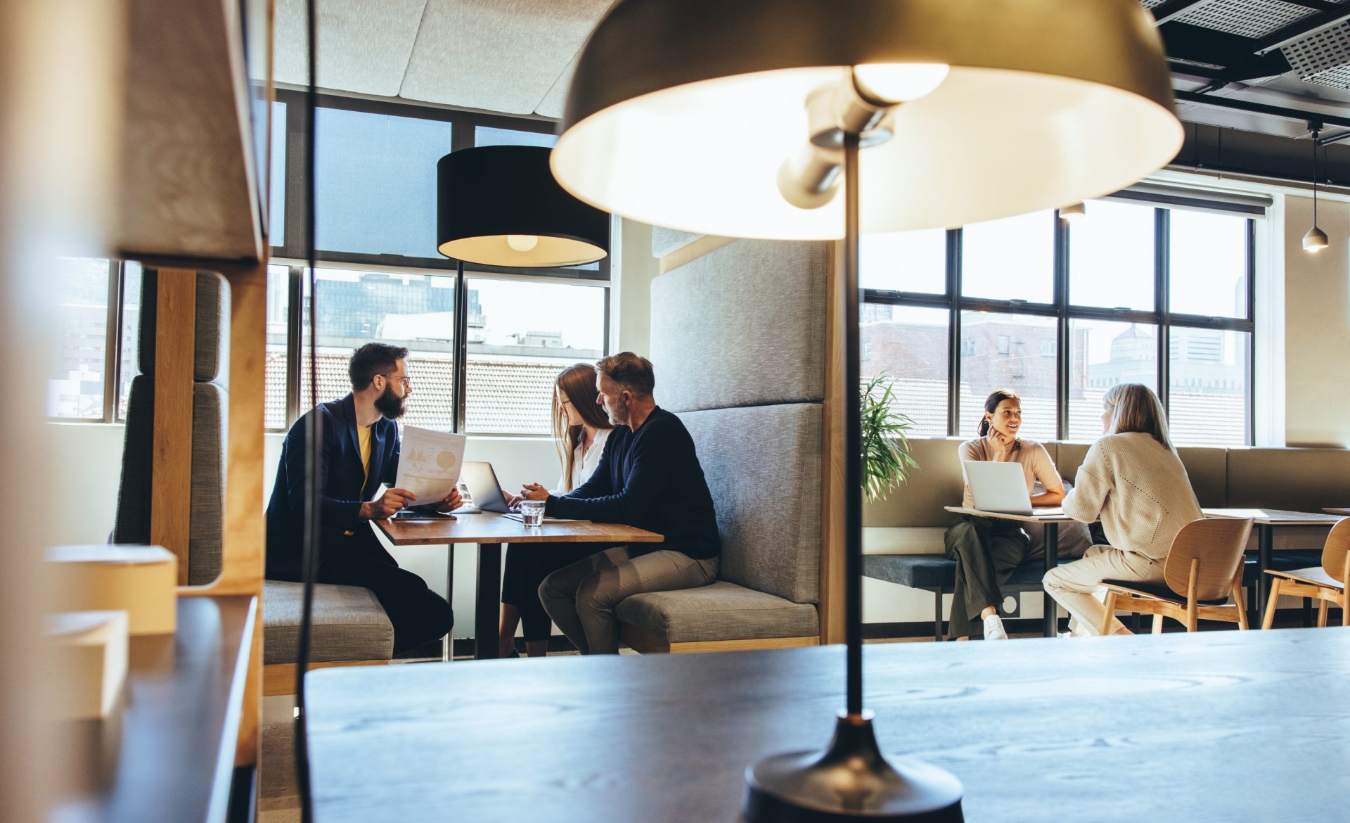 WUB Business Incubator co-working space